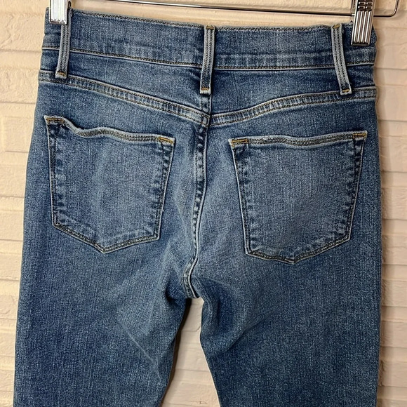 Frame Denim Light Wash Bixby Le High Straight Jeans, Women’s Size 24 - Picture 8 of 9